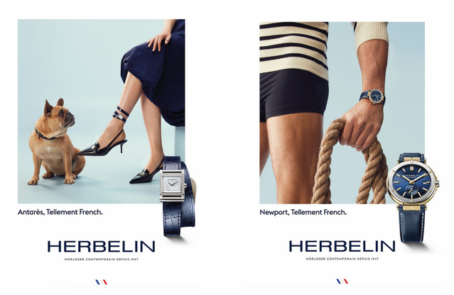 Herbelin : une nouvelle campagne de communication "Tellement French" !