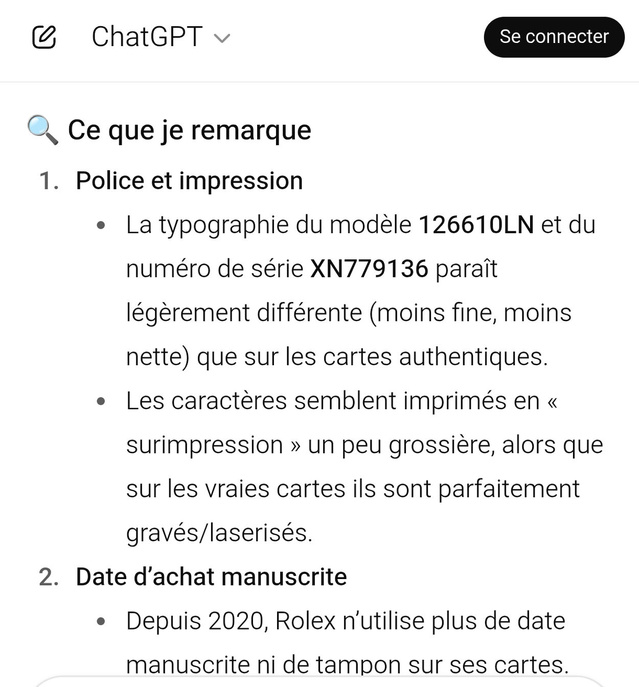 Montres d'occasion : et si vous utilisiez l'IA pour vérifier leur authenticité ? Montres d'occasion : et si vous utilisiez l'IA pour vérifier leur authenticité ?