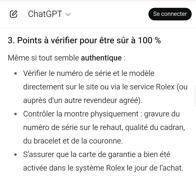 Montres d'occasion : et si vous utilisiez l'IA pour vérifier leur authenticité ? Montres d'occasion : et si vous utilisiez l'IA pour vérifier leur authenticité ?