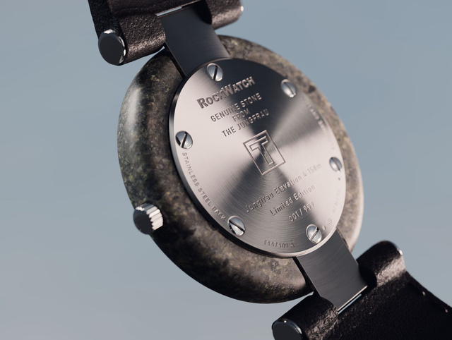 Tissot RockWatch : heure minérale