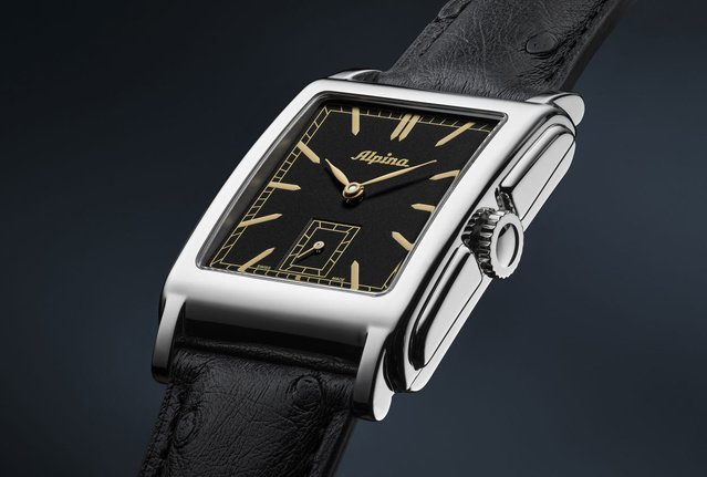 Alpiner Heritage Carrée Automatic : l'heure dans le rétro