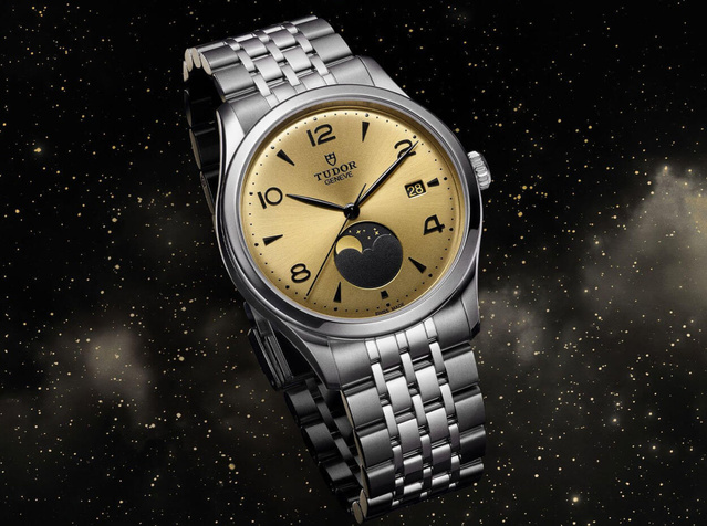 Tudor 1926 Luna : la toute première phase de Lune de la marque à la rose