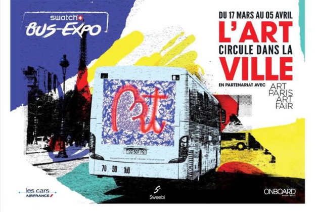 Swatch Bus Expo : expo itinérante dans les rues de Paris