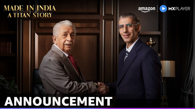 "Made in India - A Titan story" : l'histoire de la marque horlogère indienne Titan Amazon début 2026