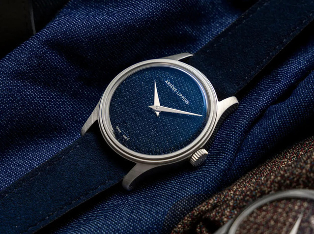 Arsène Lippens Artigiano : des cadrans en tissus très sartoriaux Arsène Lippens Artigiano : des cadrans en tissus très sartoriaux