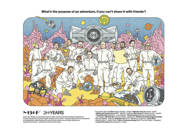 MB&F : 20 ans cette année et pour l'occasion, 20 montres à gagner au tirage au sort ! MB&F : 20 ans cette année et pour l'occasion, 20 montres à gagner au tirage au sort !