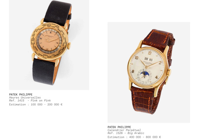 Artcurial : trois montres de Pierre Rey mises aux enchères le 15 octobre prochain à Paris