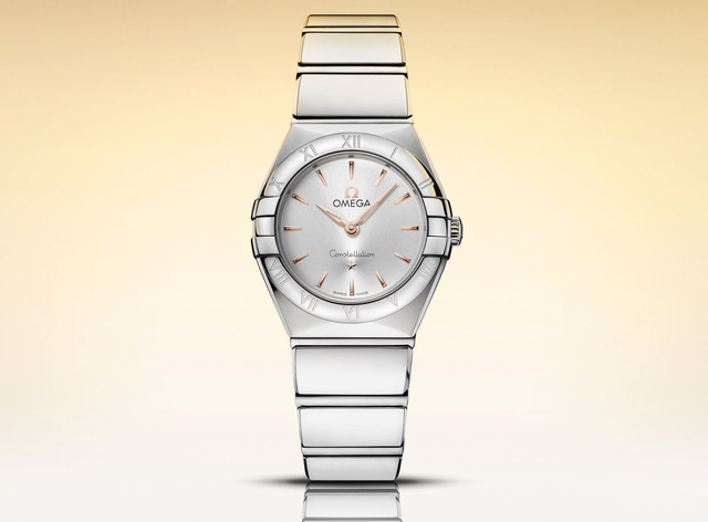 Omega : sa Constellation arrive en formats "mini" de 25 et 28 mm