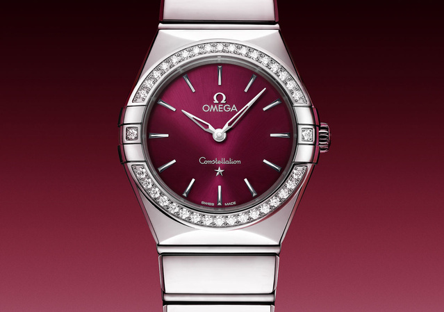 Omega : sa Constellation arrive en formats "mini" de 25 et 28 mm