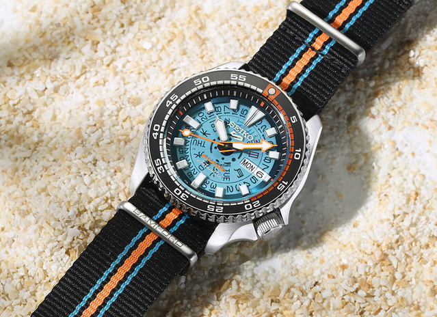Seiko 5 Sports : icône nippone revue et corrigée par Bamford