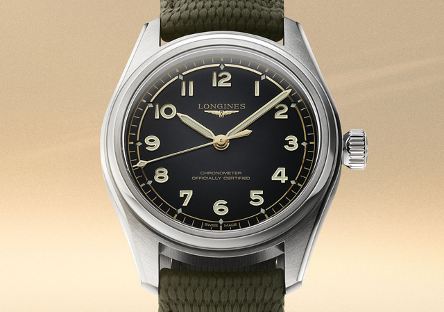 Longines Spirit Pilot : sans date en 39 mm