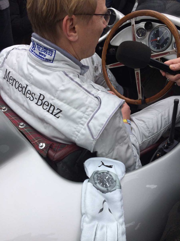 Mikka Hakkine lors de Goodwood 2016, Photo J. Chassaing-Cuvillier