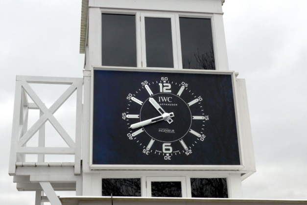 Horloge Ingenieur IWC à Goodwood, photo J. Chassaing-Cuvillier