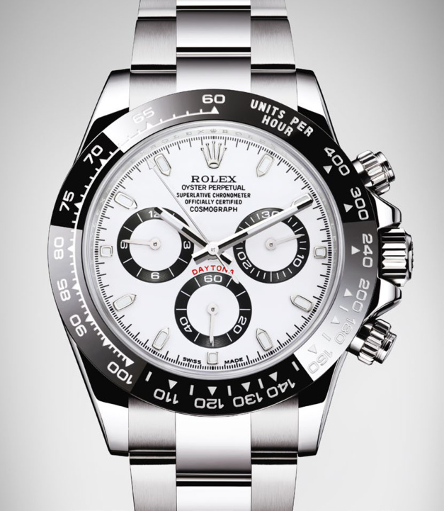 Rolex Cosmograph Daytona acier avec lunette Cerachrom... enfin !