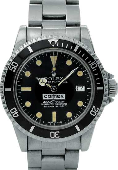 Lot 201 - Ref. 1665 Comex Sea-Dweller en acier