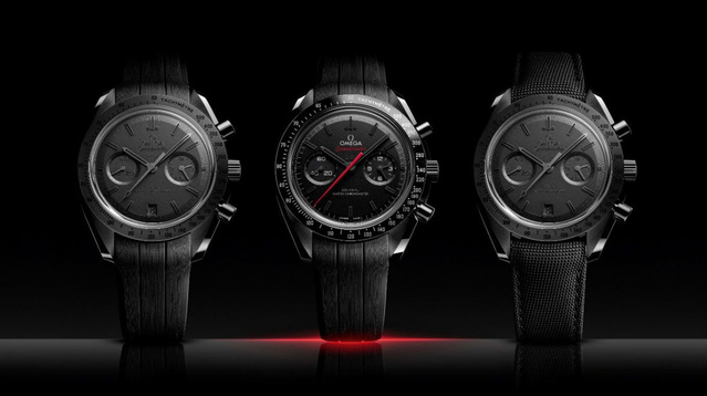 Omega : sept nouveautés Speedmaster Dark et Grey Side of the Moon