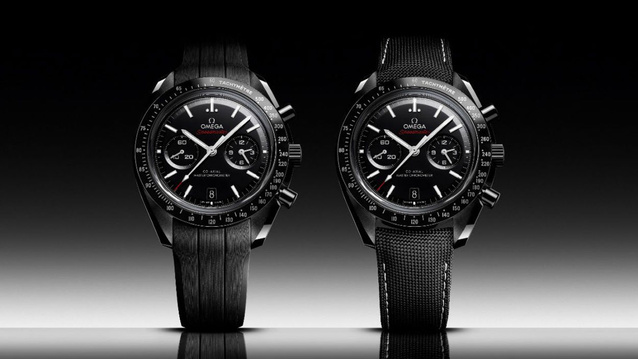 Omega : sept nouveautés Speedmaster Dark et Grey Side of the Moon