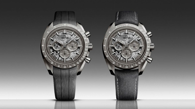 Omega : sept nouveautés Speedmaster Dark et Grey Side of the Moon