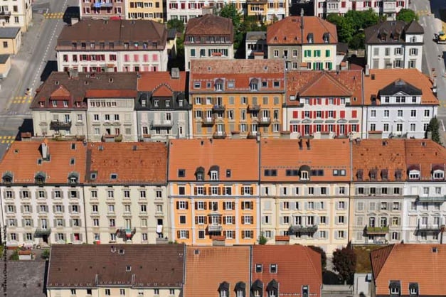 Vue de La Chaux-de-Fonds Vue de La Chaux-de-Fonds
