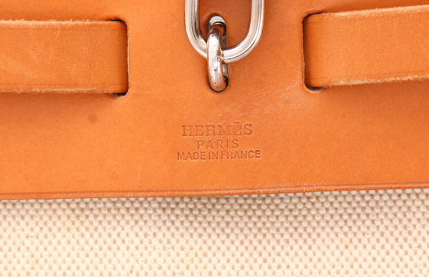 Le Herbag d'Hermès ou le "Kelly sportif" en cuir et toile modulaire