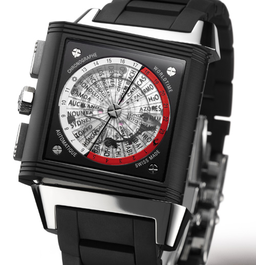 Reverso Squadra World Chronograph Polo Fields ou l'entrée de la céramique au royaume de la Reverso Reverso Squadra World Chronograph Polo Fields ou l'entrée de la céramique au royaume de la Reverso