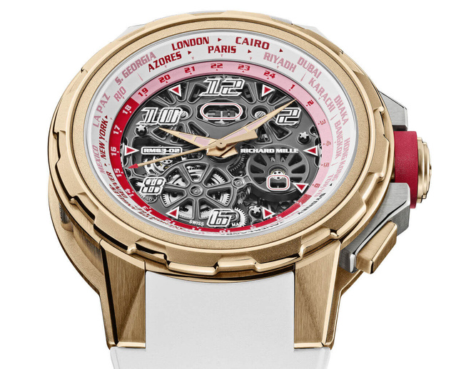 Richard Mille RM 63-02 Heure Universelle : les heures du monde en première classe