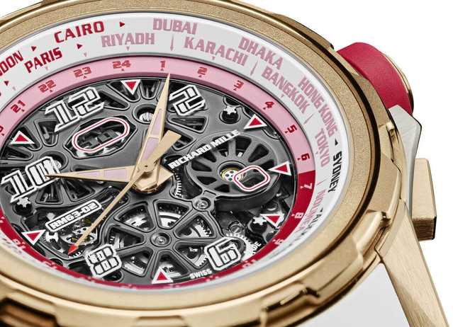 Richard Mille RM 63-02 Heure Universelle : les heures du monde en première classe