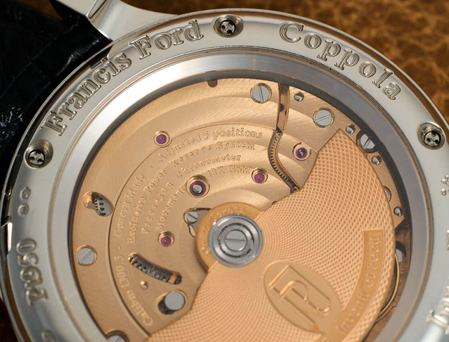 New-York : mise en vente du prototype de la fameuse Francis Ford Coppola F.P.Journe New-York : mise en vente du prototype de la fameuse Francis Ford Coppola F.P.Journe