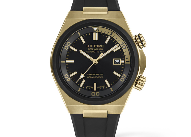 Wempe Iron Walker Diver Bronze : une plongeuse en bronze née à Glashütte Wempe Iron Walker Diver Bronze : une plongeuse en bronze née à Glashütte