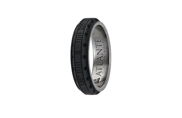 Atelier du Tantale : Atlante, une bague pour hommes en tantale en hommage aux plongeurs Atelier du Tantale : Atlante, une bague pour hommes en tantale en hommage aux plongeurs