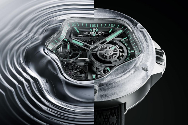 Hublot MP-17 Meca 10 Arsham Splash Titanium Sapphire : montre goute d'eau