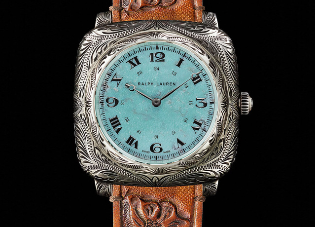 Ralph Lauren American Western Turquoise Dial : wild wild west !