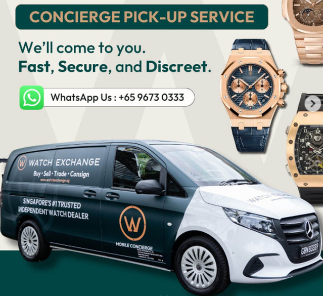 Singapour : une van aménagé en atelier horloger pour le rachat de vos montres... Singapour : une van aménagé en atelier horloger pour le rachat de vos montres...