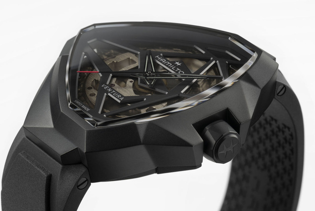 Hamilton Ventura Edge Skeleton : pierre angulaire du temps...