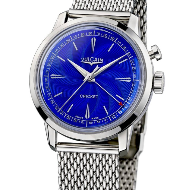 Vulcain 50s Presidents : quand le bleu électrise le poignet Vulcain 50s Presidents : quand le bleu électrise le poignet