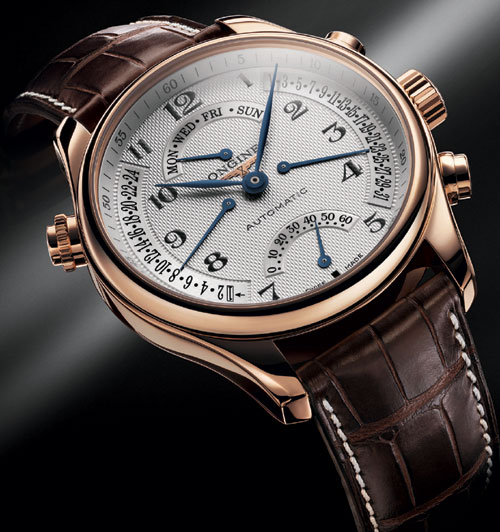 The Longines Master Collection Retrograde : une nouvelle version en or rose