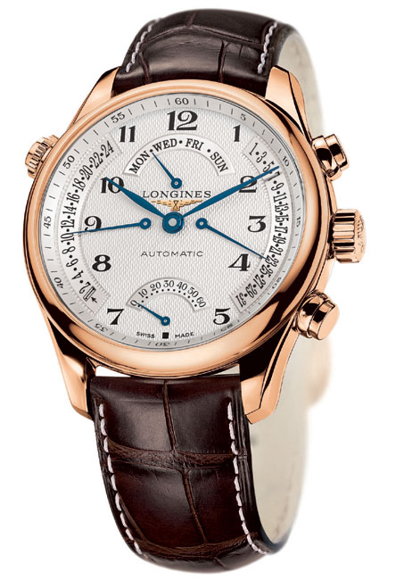 The Longines Master Collection Retrograde : une nouvelle version en or rose