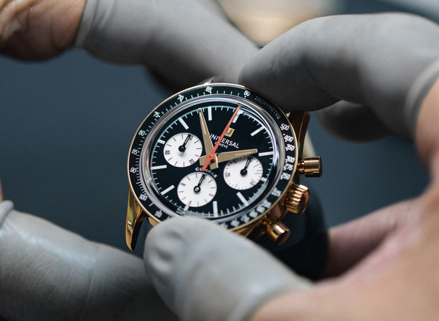 Universal Genève Compax : six montres en hommage à Nina Rindt Universal Genève Compax : six montres en hommage à Nina Rindt