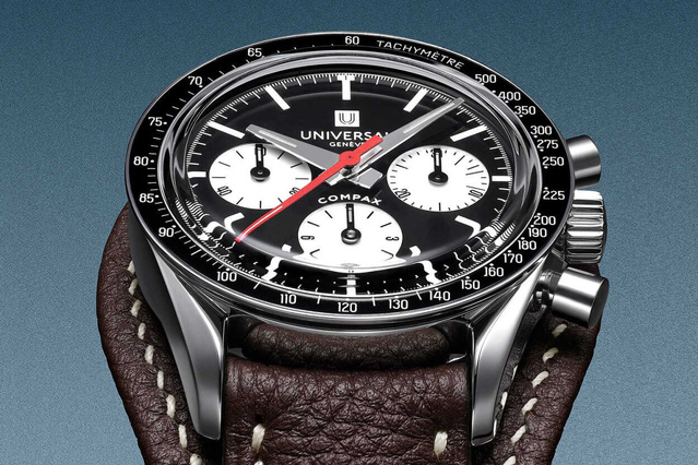 Universal Genève Compax : six montres en hommage à Nina Rindt Universal Genève Compax : six montres en hommage à Nina Rindt