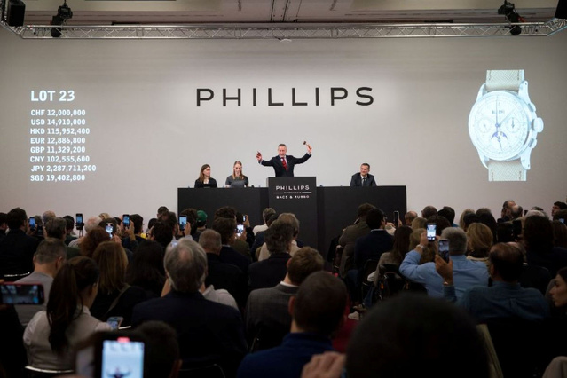 Une Patek Philippe s’envole à 15,2 millions d’euros !