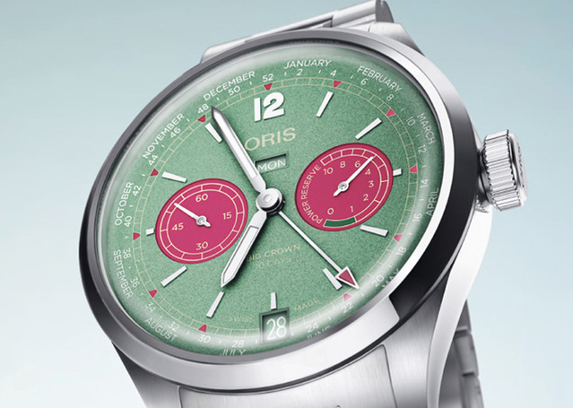 Oris Big Crown Calibre 113 : un calendrier d'affaires qui respire la joie de vivre