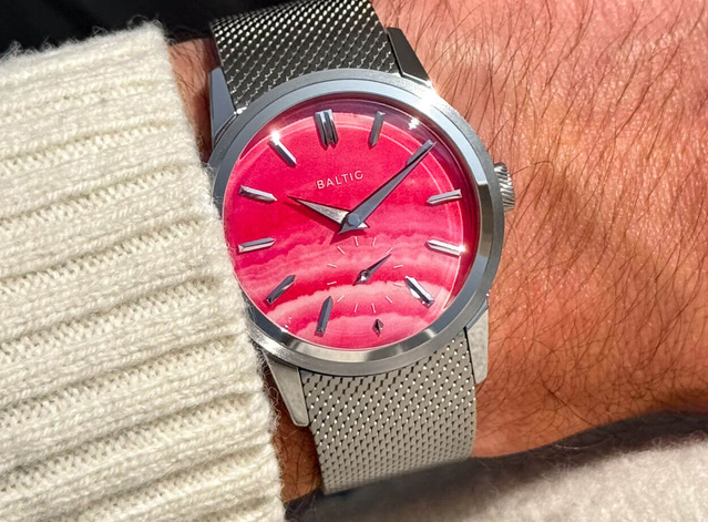 Baltic Prismic Stone : tout le charme des cadrans en pierre au poignet