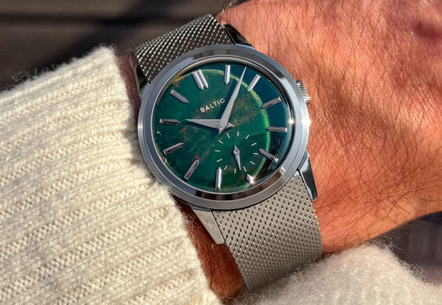 Baltic Prismic Stone : tout le charme des cadrans en pierre au poignet