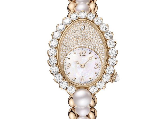 Breguet Reine de Naples Perles Impériales : d'or, de diamants et de perles d'Akoya Breguet Reine de Naples Perles Impériales : d'or, de diamants et de perles d'Akoya