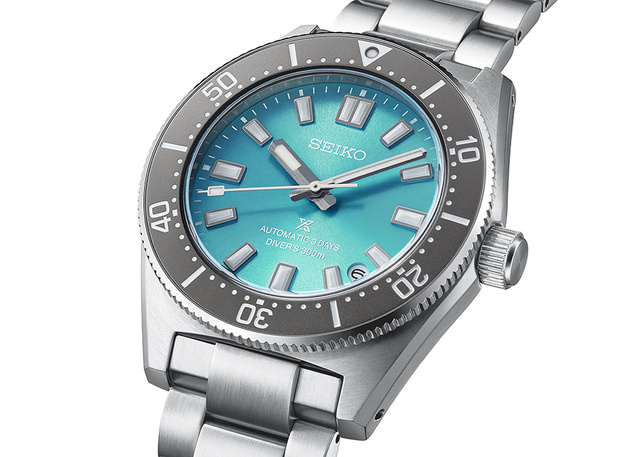 Seiko Prospex édition limitée Save the Ocean Okinawa : cadran bleu pour zone bleue