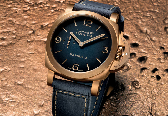 Panerai : quand la Luminor Marina se fait "bronzo"