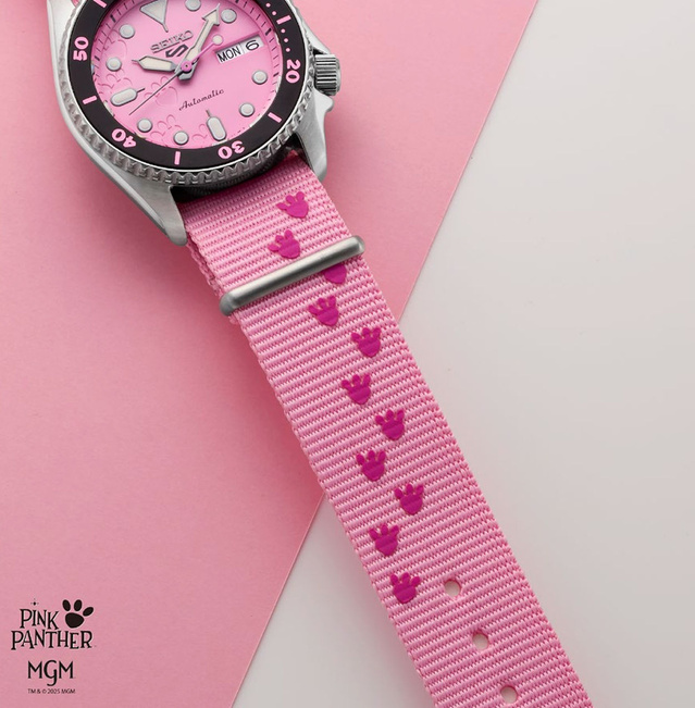 Seiko 5 Sports : une charmante édition limitée Panthère Rose Seiko 5 Sports : une charmante édition limitée Panthère Rose