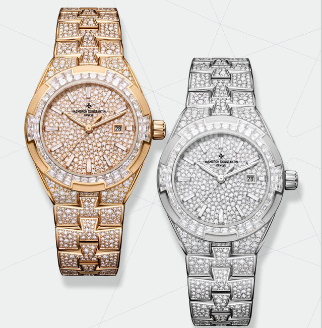Vacheron Constantin Overseas 35 mm : deux modèles ultra-chics tout en diamants Vacheron Constantin Overseas 35 mm : deux modèles ultra-chics tout en diamants