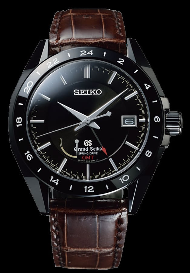 Grand Seiko Spring Drive GMT : quatre séries limitées en céramique noire Grand Seiko Spring Drive GMT : quatre séries limitées en céramique noire