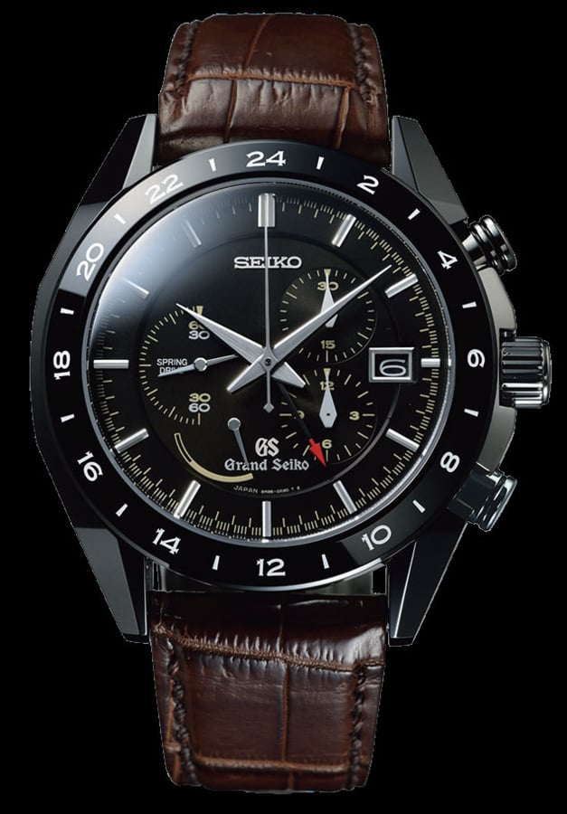 Grand Seiko Spring Drive GMT : quatre séries limitées en céramique noire Grand Seiko Spring Drive GMT : quatre séries limitées en céramique noire